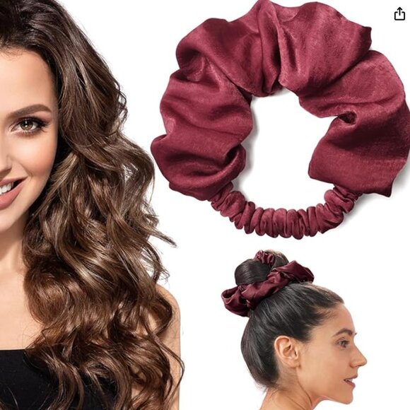 Heatless Curling Scrunchie, No Heat Curls for Long Hair, Soft Sleep Hair Roller - Picture 1 of 1